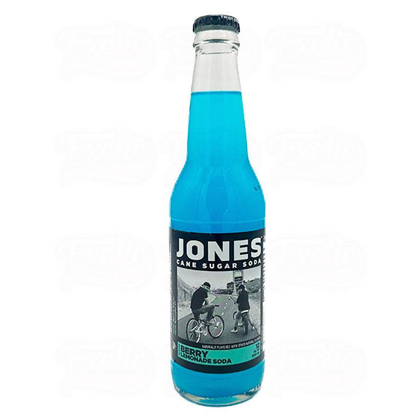 Jones Soda Berry Lemonade 12oz Glass Bottle 1 each