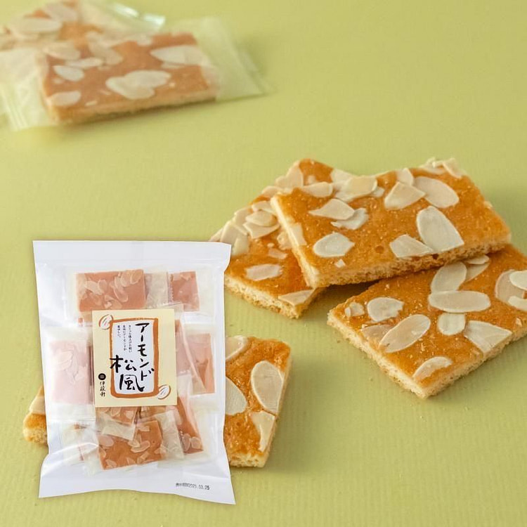 Ito-ken Thin Crispy Almond Biscuits 14pcs 1 each