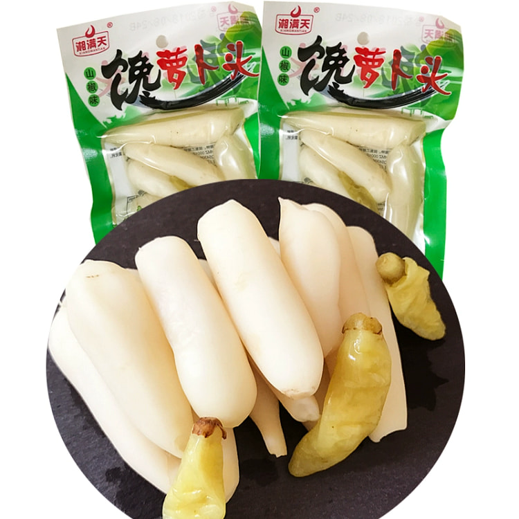 酸辣脆萝卜500g约14包