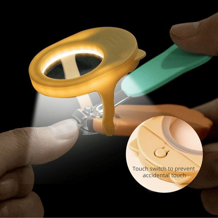 3pcs Nail ClippersNail Clippers with Magnifier LED 3 count