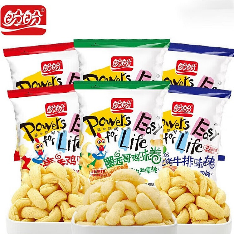 盼盼 麦香鸡味块 休闲食品 膨化食品 105g*2