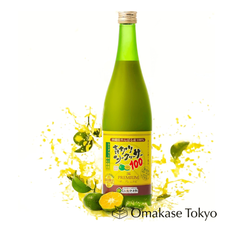 Okinawa Specialty 100% Aoyuzu Green Citrus Juice 1170 그램