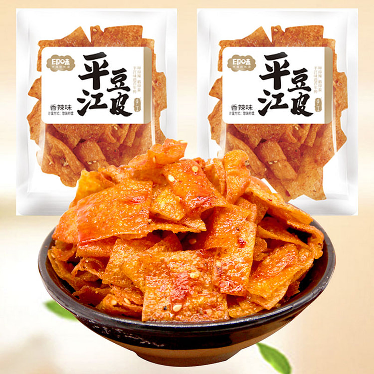 印味平江手撕豆片豆卷10小包平江豆皮250g*1件
