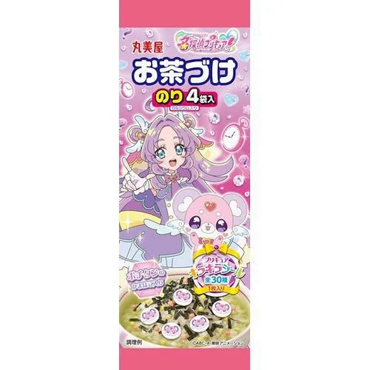 Marumiya Detective Precure Nori Ochazuke 4 Packets 1 each