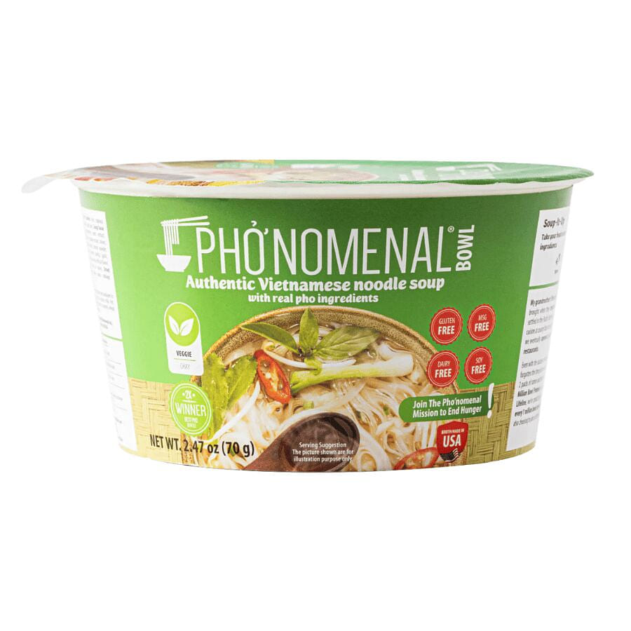 Phonomenal Bowl Instant Veggie Pho (Case of 6) 1 each