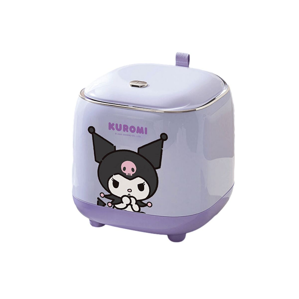 Desktop Mini Trash Can 1.5L Press-type – Kuromi 1 count