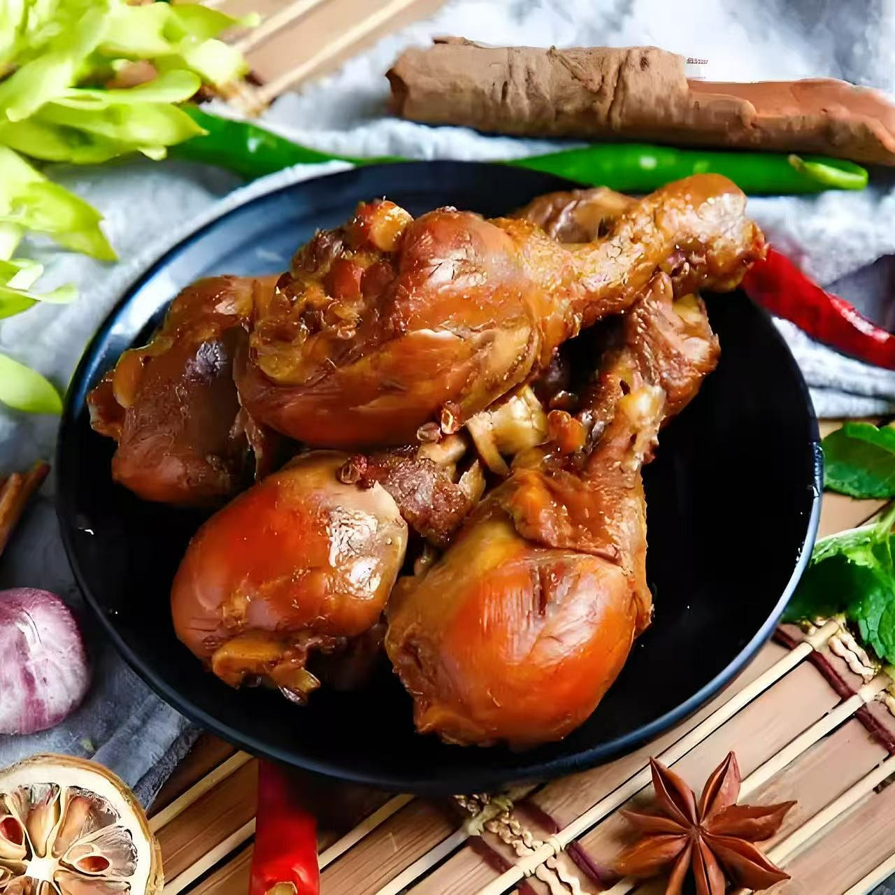 香卤琵琶鸡腿(3只) 1 份