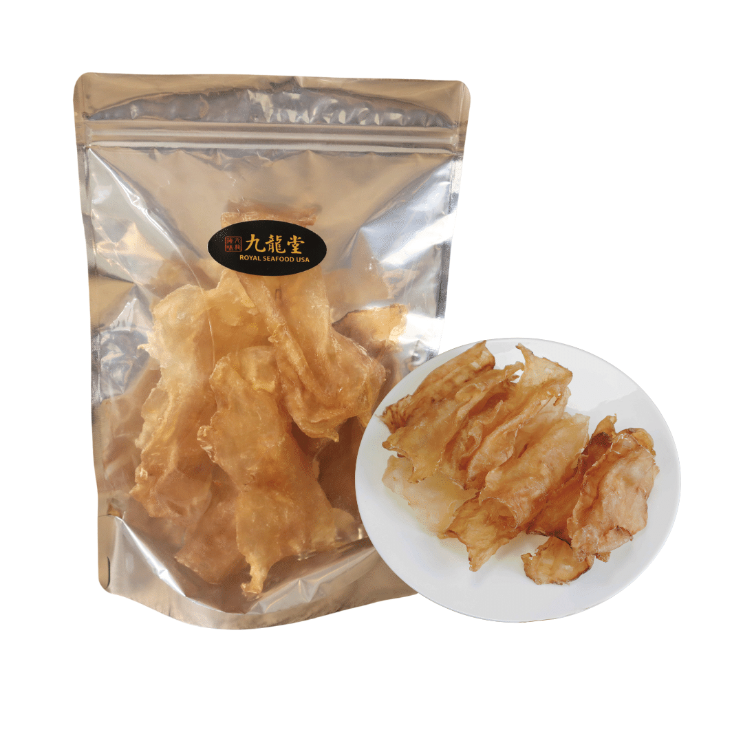 Sun Dried Wild Caught New Zealand Ling Fish Fish Maw 8 oz