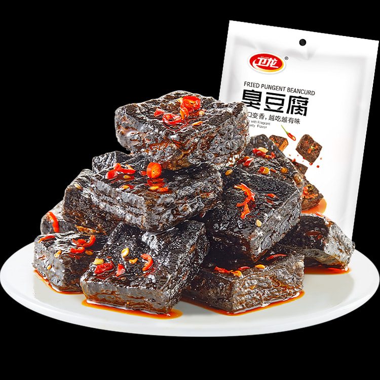 卫龙豆干臭豆腐休闲食品长沙特产小吃120g