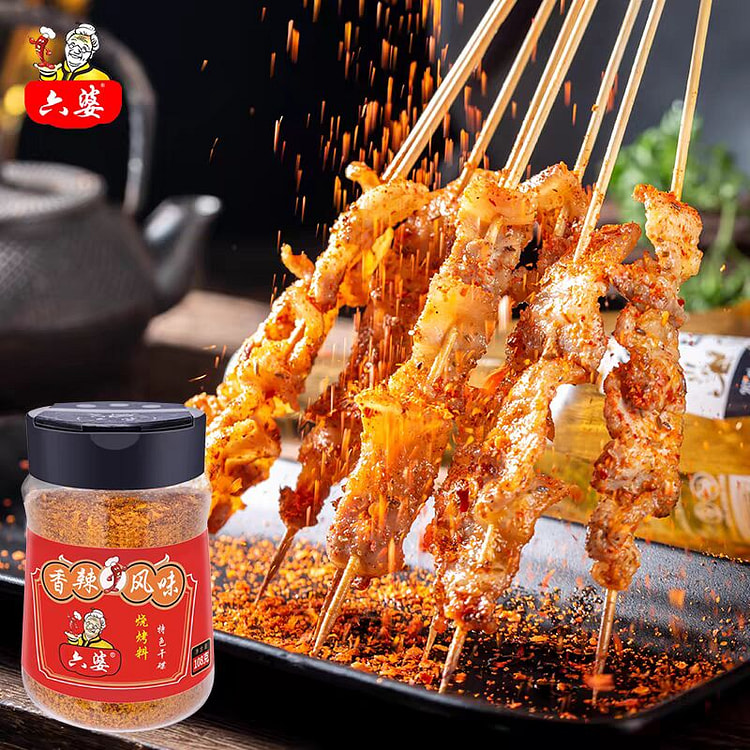 六婆烧烤料 蘸料调味料香辣味 【中辣】