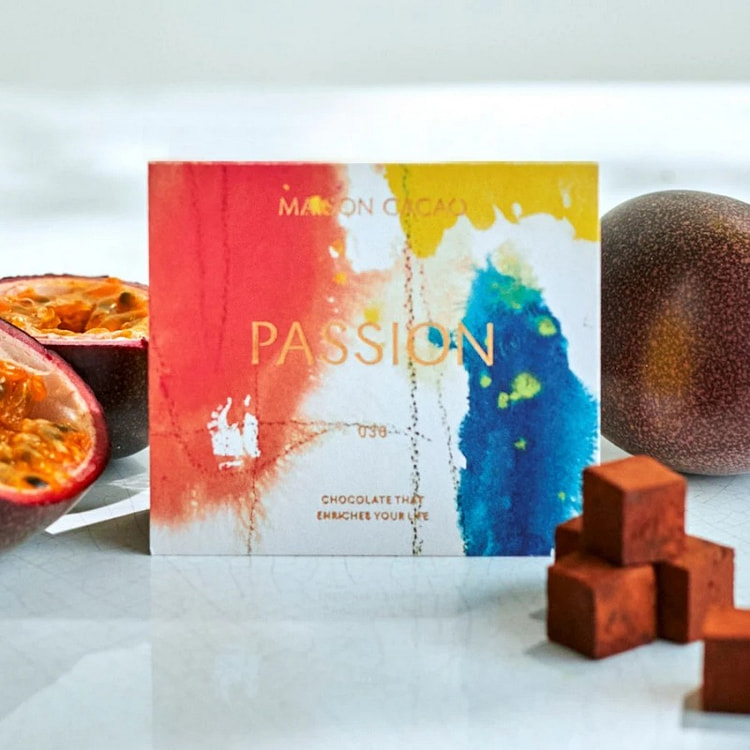 MAISON CACAO Fresh Chocolate Passion Fruit 16 pcs