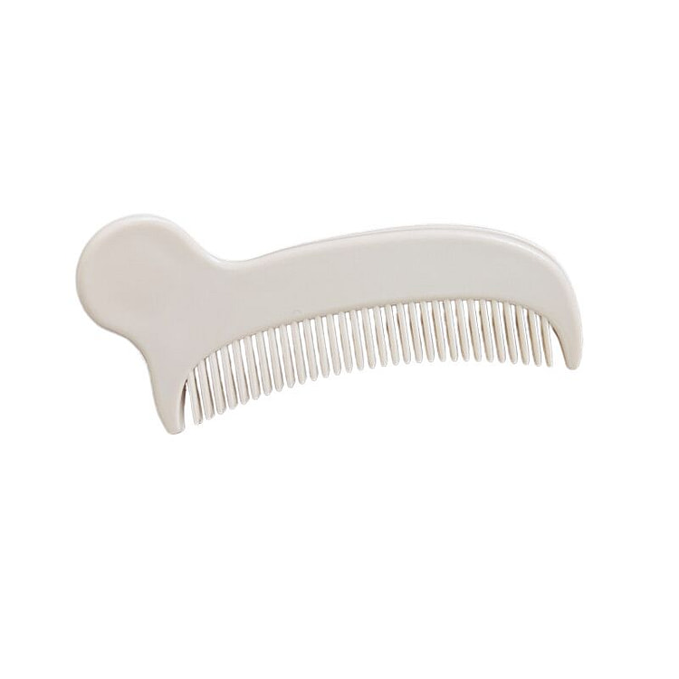 Ivory White Volumizing Hair Clip Comb Root Lifter 1 count