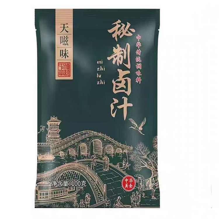 天嗞味 潮汕卤汁秘制卤汁水卤料包 100g*1包 100 克