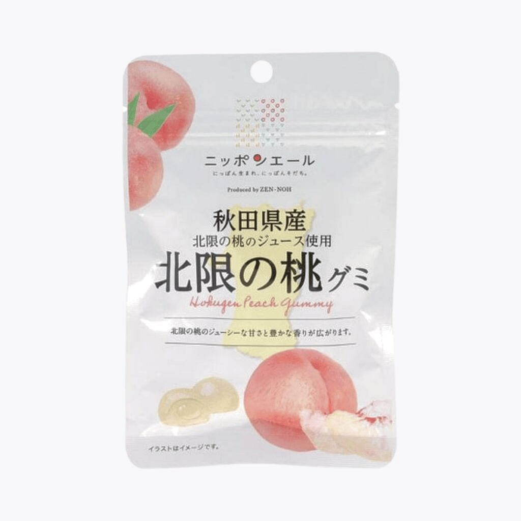 Nippon Ale Akita Prefecture Peach Gummy 40g 1 each