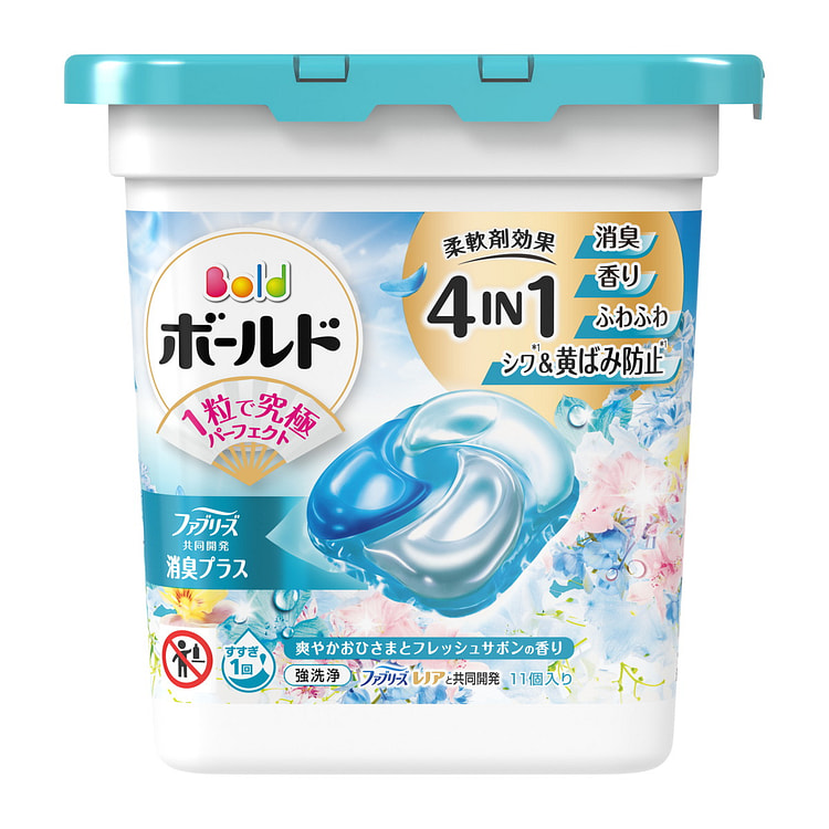 P&G 4D ジェルボール せっけん 11 個 1 個