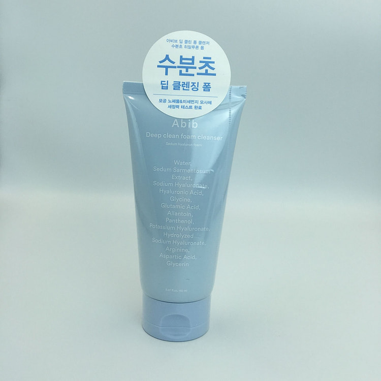 Abib Deep Clean Foam Cleanser Sedum Hyaluron