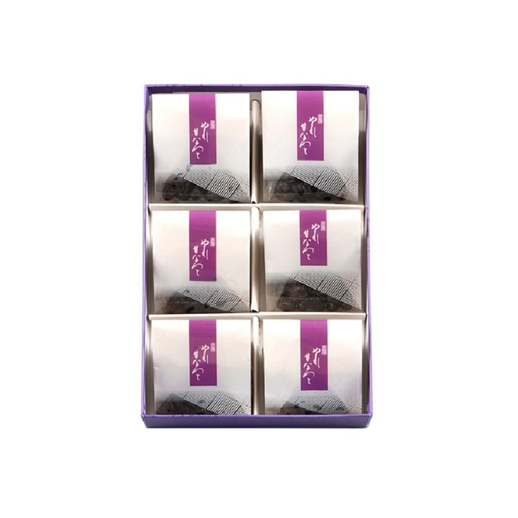 Hanazono Manju  Moist and Sweet Natto 6pcs 1 box