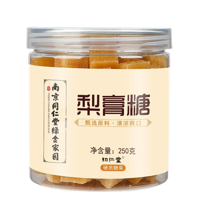 【 Nanjing Tongrentang Authentic products 】 Pear paste sugar 250g/ can 250 g