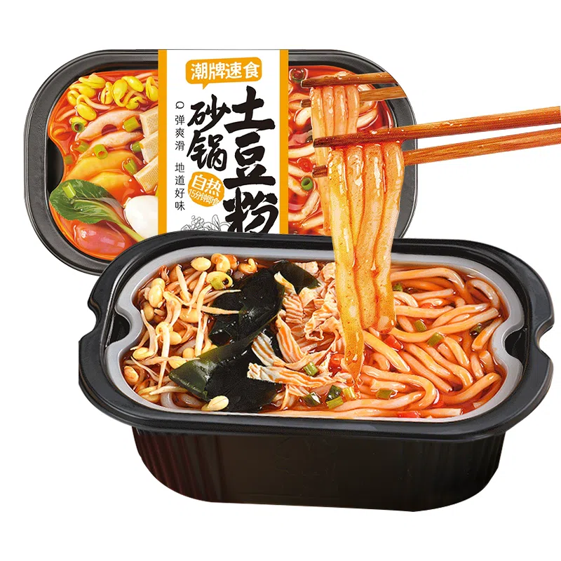 Sand pot potato powder self heating hot pot spicy 283 g
