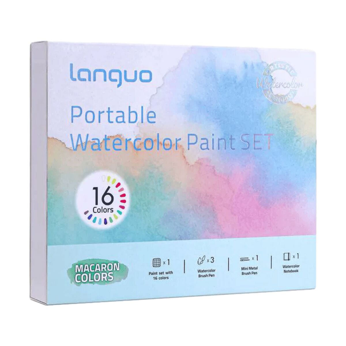 Exquisite Watercolor Paint Set – Color Of Macaron 1 box
