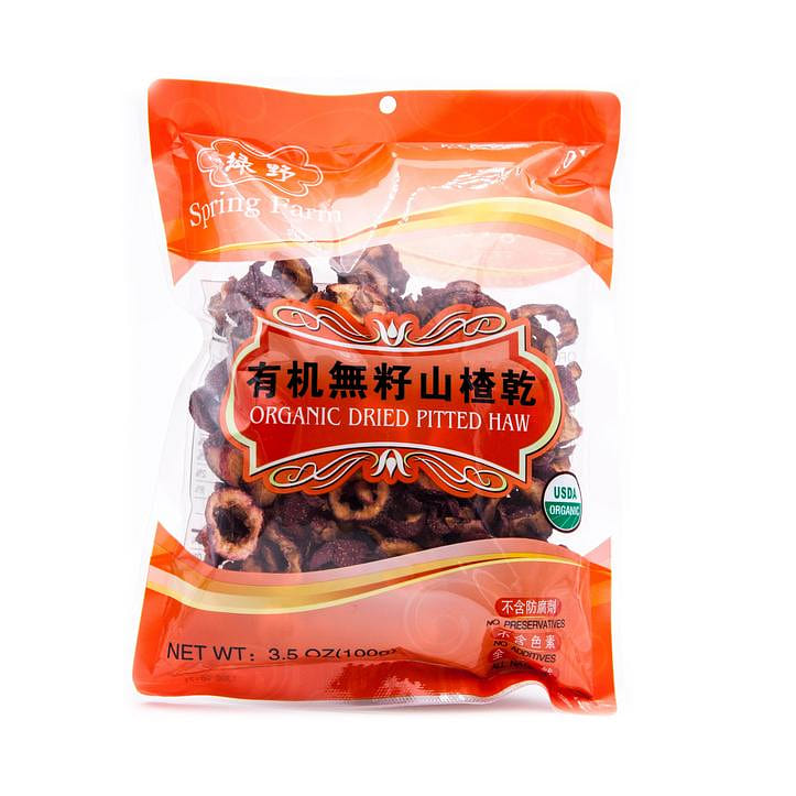 Organic Dried Hawthorn Berry (Pitted) 100 g