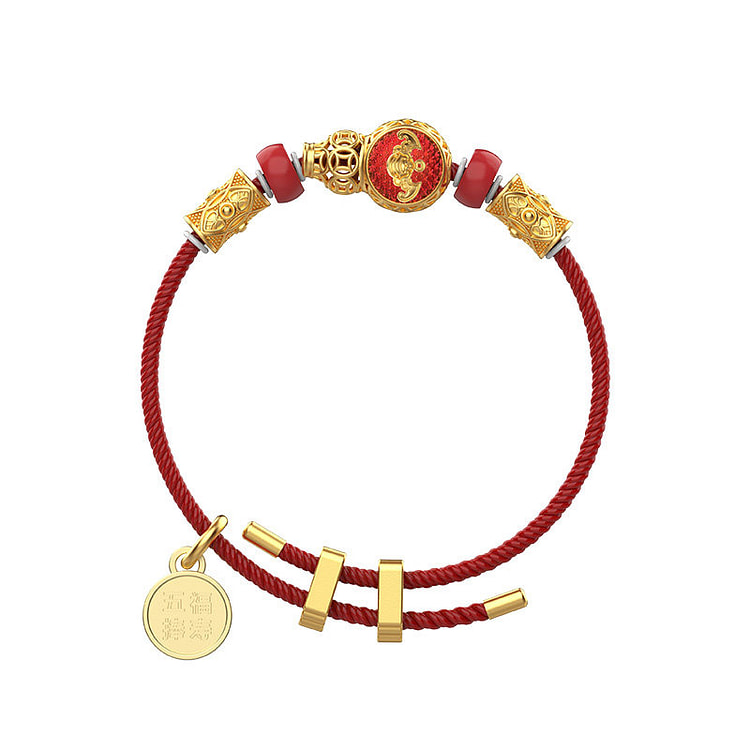 故宫博物院 吉兽来祈手绳礼物 蝙蝠 16-24厘米 1 盒