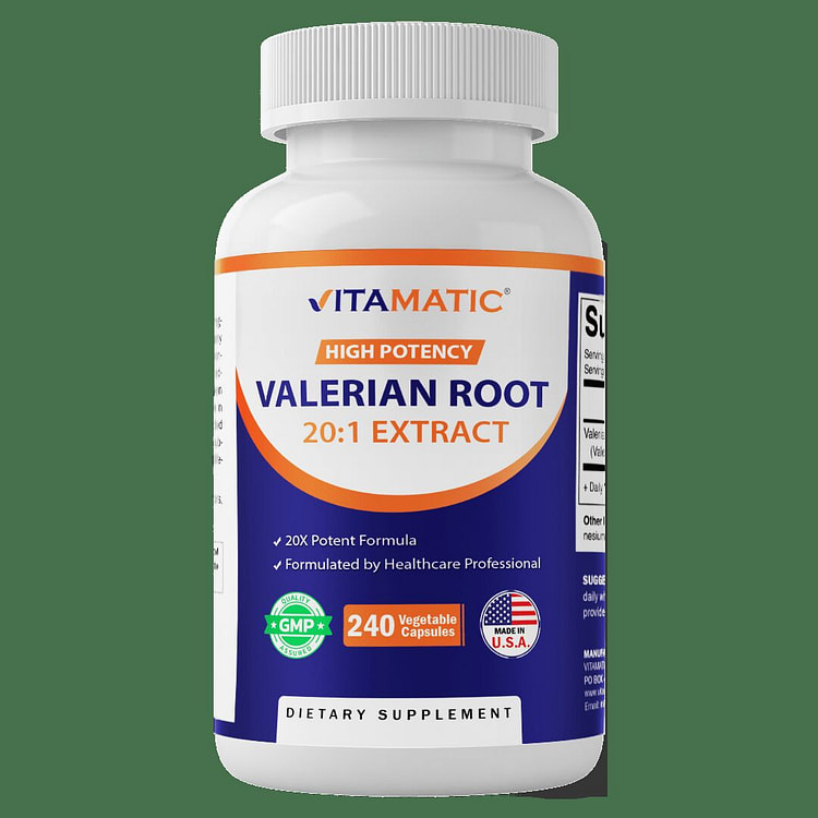 Valerian Root Extract - 240 Capsules