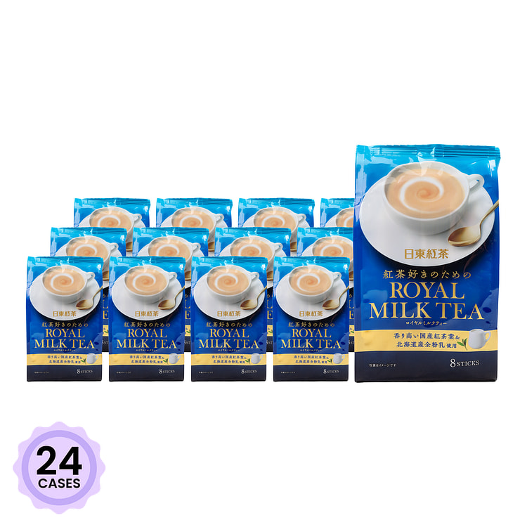 Nitto Royal Milk Tea Original 0.49 oz*8 pack*24 case