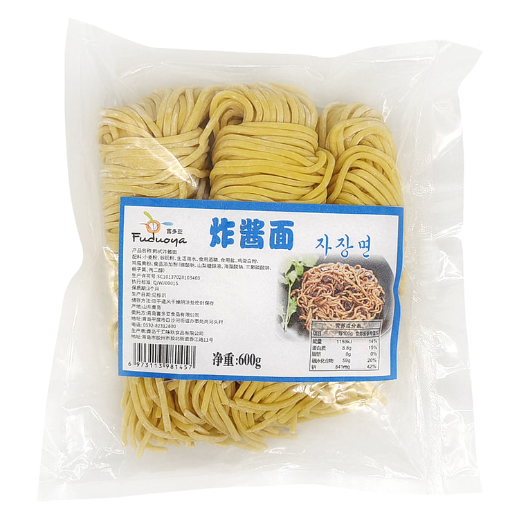 600g of Korean jajangmyeon noodles