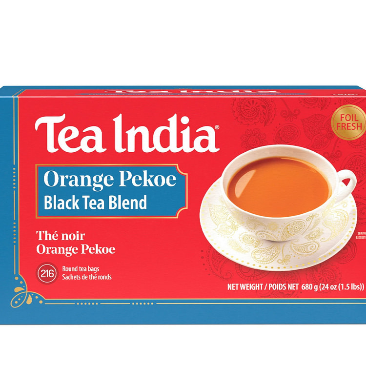 Tea India Orange Pekoe Tea Bags 216ct 1 box