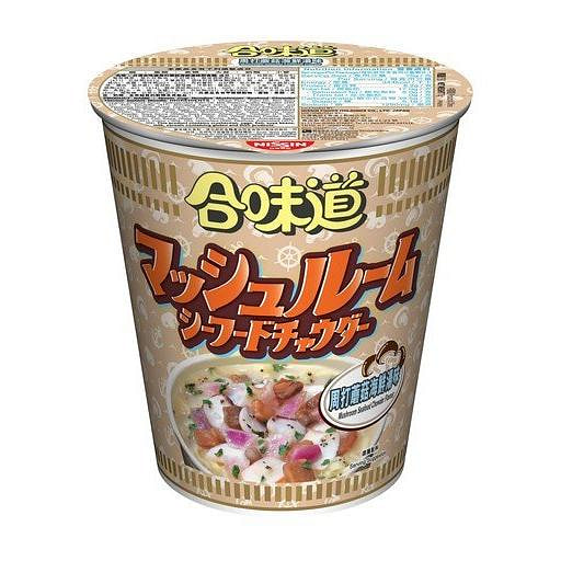 NISSIN Cup Noodles Mushroom Seafood Chowder Flv75g 1 each