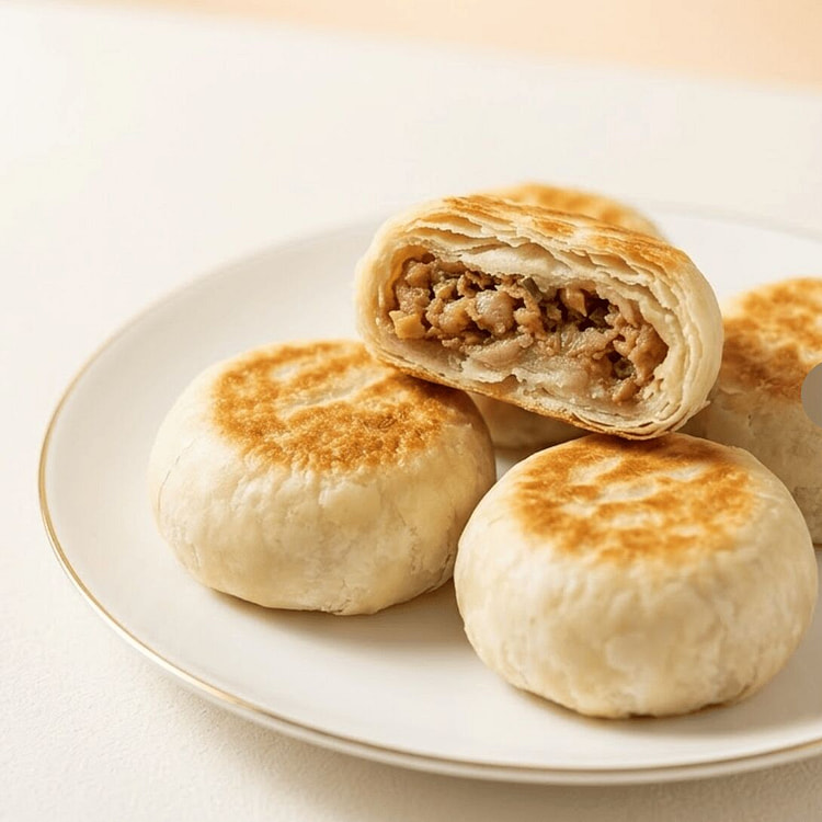 鲜肉榨菜月饼 2个 1 份
