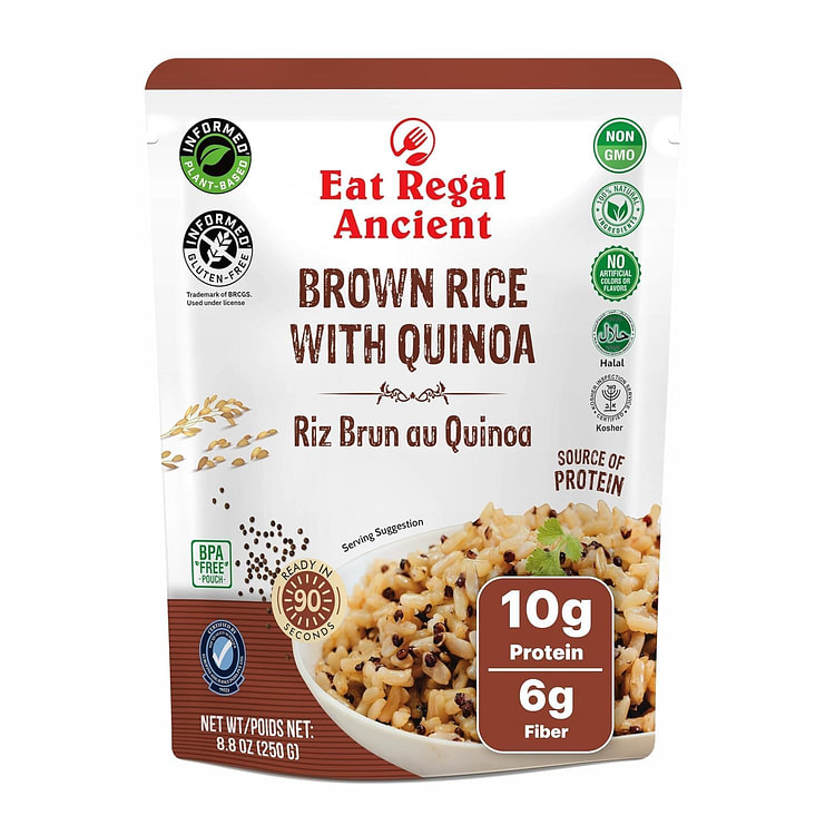 Eat Regal Brown Rice with Quinoa 8.8 oz