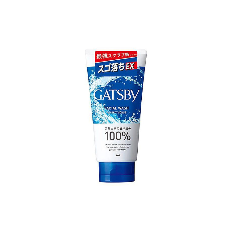 GATSBY Facial Wash Scrub Citrus Ocean Scent 130 g