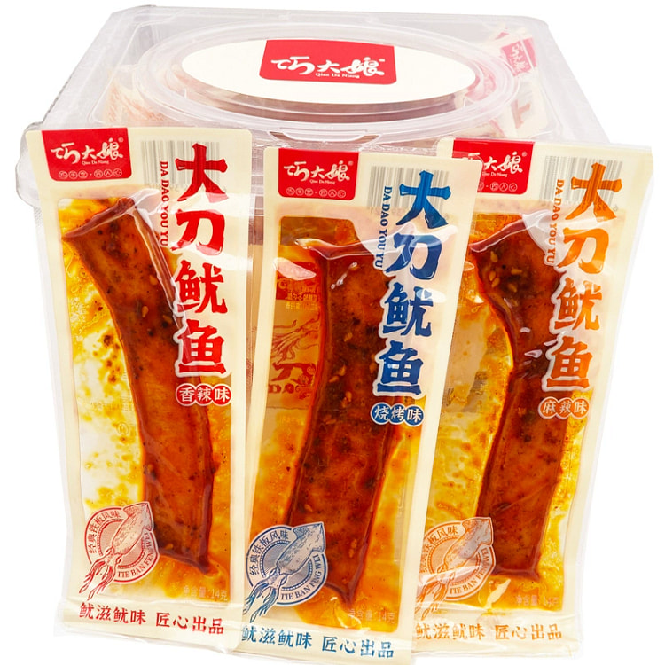 BBQ-flavored squid 14g*10