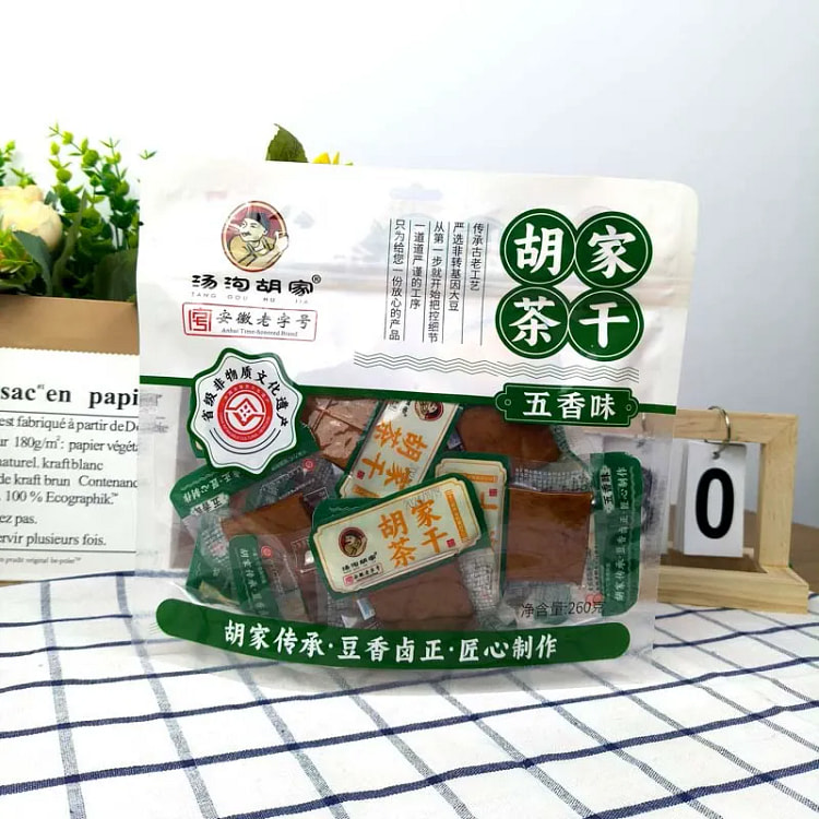 Tanggou Hu's Dried Bean Curd (five-spice flavor)