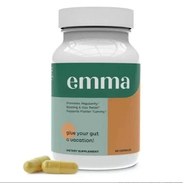 Emma肠道健康及结肠清洁配方，60粒胶囊 1 包