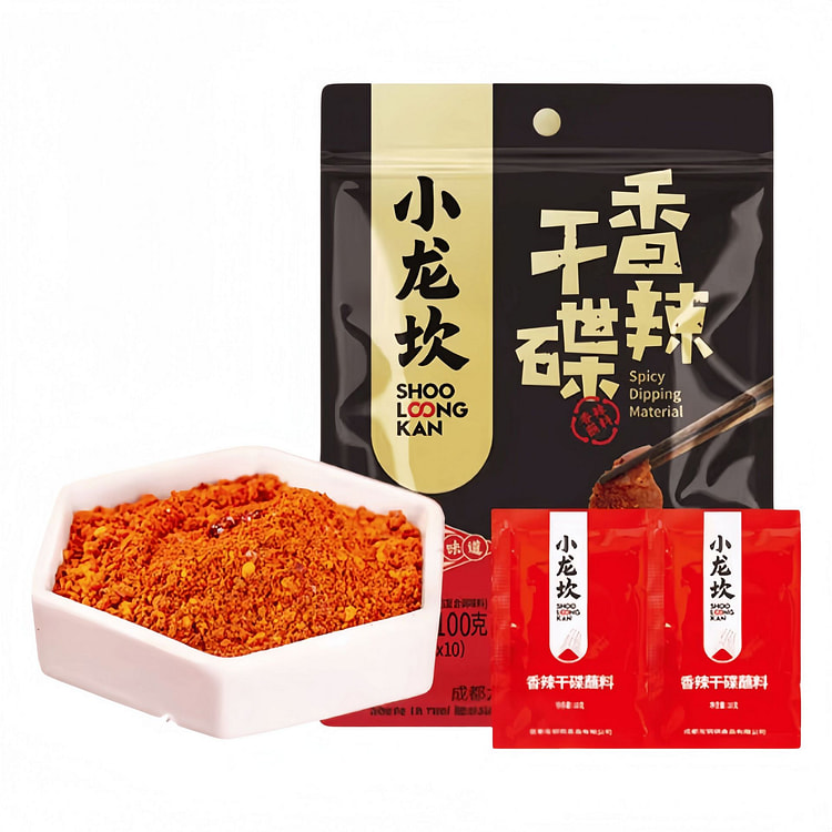 小龙坎 香辣干碟蘸料四川火锅调味料辣椒粉 100g 100 克