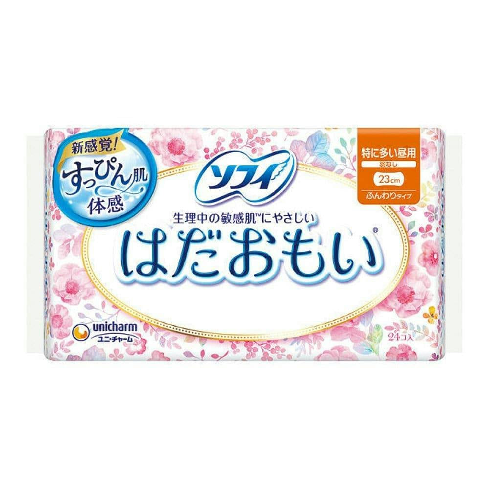 Sofy Sensitive Skin 23cm No Wing Sanitary Pads 24p 1 count