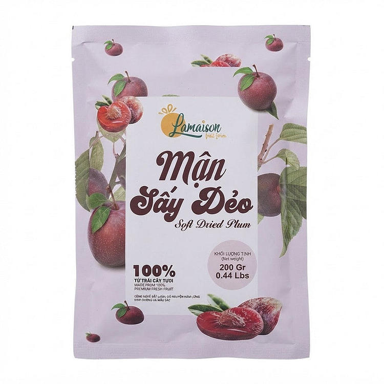 Lamaison Fruit Farm Soft Dried Plum Man Say Deo 200 g