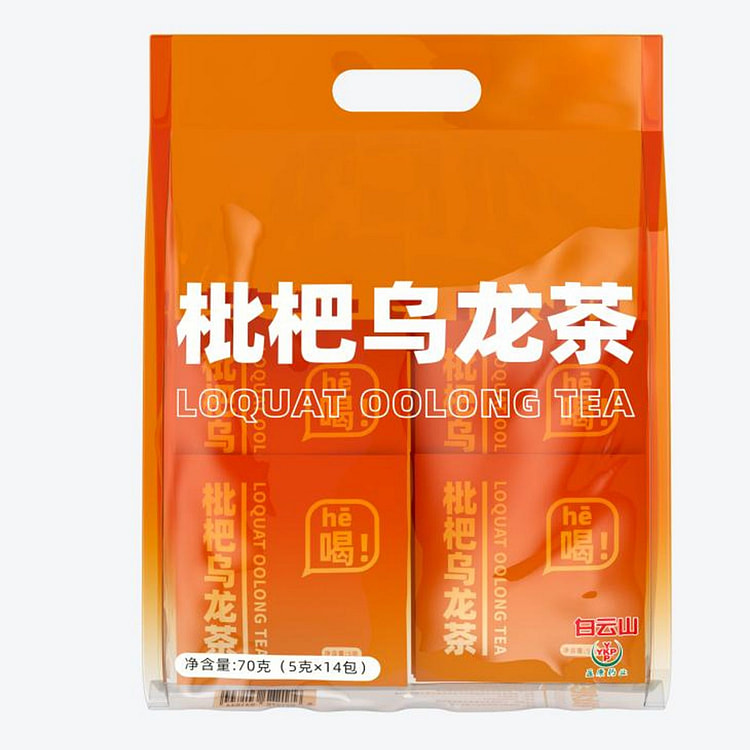 广药白云山 枇杷乌龙茶 独立装水果茶 润喉生津