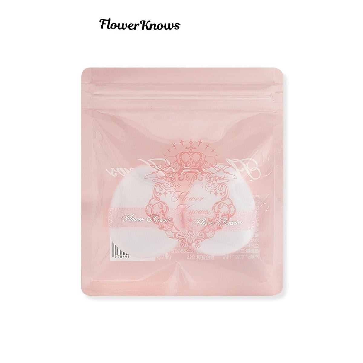 Flower Knows Velvet Thumb Mini Powder Puff 1 pack