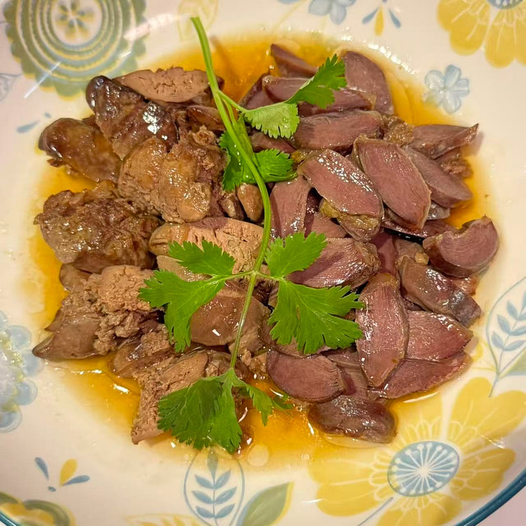Duck gizzards & livers combo 0.5lb 1 each