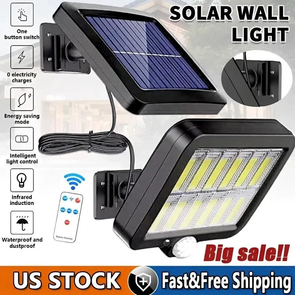 1200000lm LED Solar Street Light Security Flood La 1 box