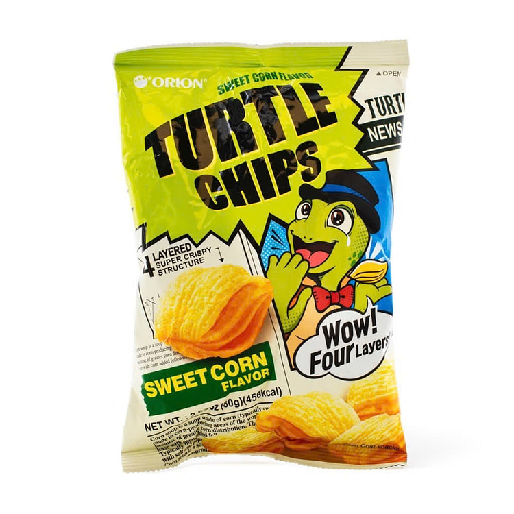 Orion Sweet Corn Snack Crispy & Delicious