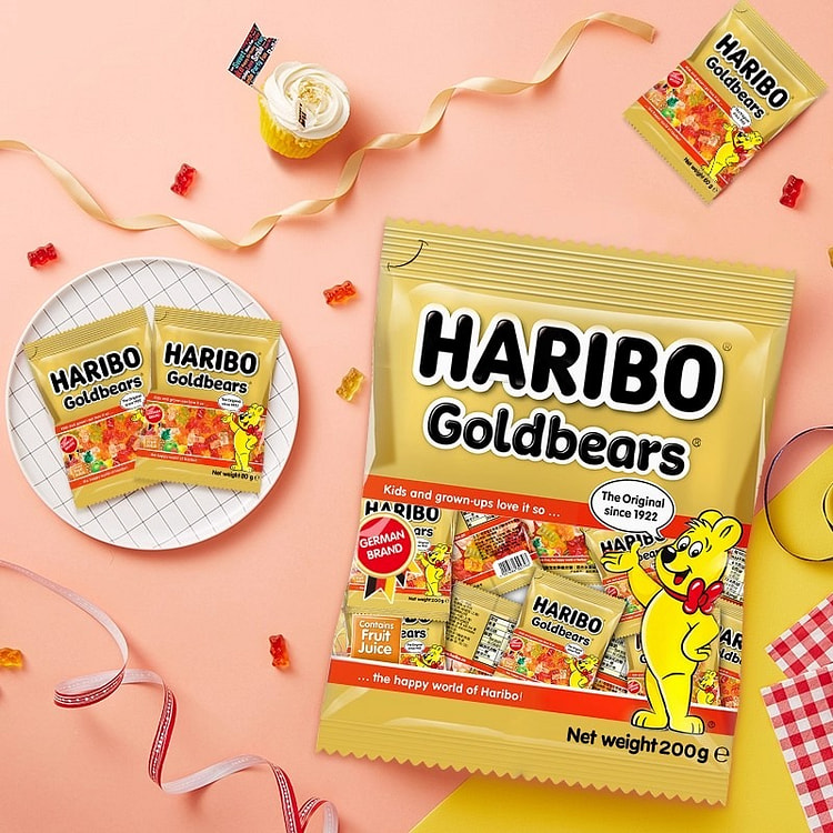 哈瑞宝小熊橡皮糖万圣节糖果200g 200 克