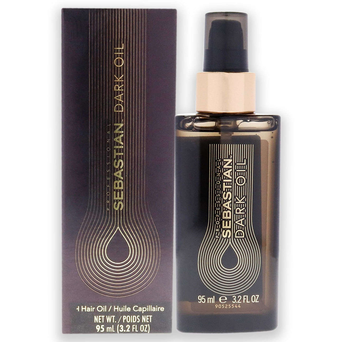 Dark Oil by Sebastian for Unisex – 3.2 oz Oil 3.2 oz
