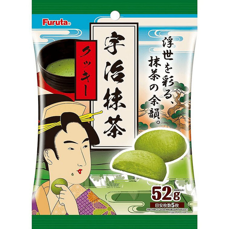 芙尔达制果 宇治抹茶饼干 52g 1 份