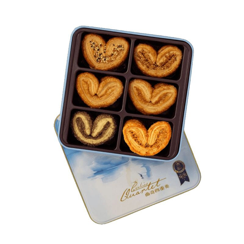 Cookies Quartet Assorted Palmier Gift Box 200 g