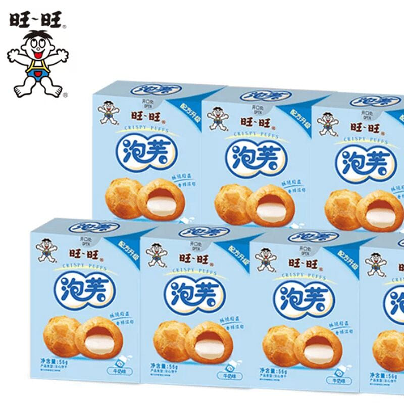 Want Want milky cream puff 56g 56 g
